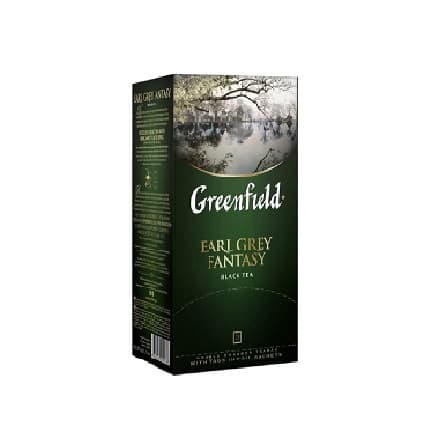 Чай Greenfield Эрл Грей Фэнтази черный в пакетиках, 25 шт