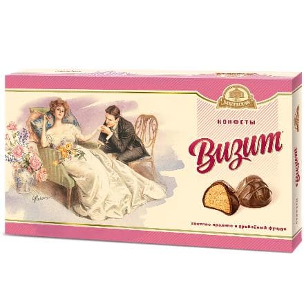 Конфеты в коробке Визит, Бабаевские, 400 гр