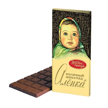 Шоколад молочный «Алёнка», Красный Октябрь, 200 гр