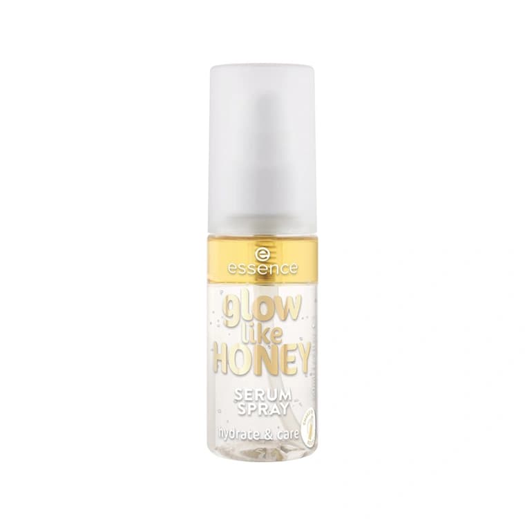 Спрей-фиксатор для макияжа ESSENCE GLOW LIKE HONEY с эффектом естественного сияния