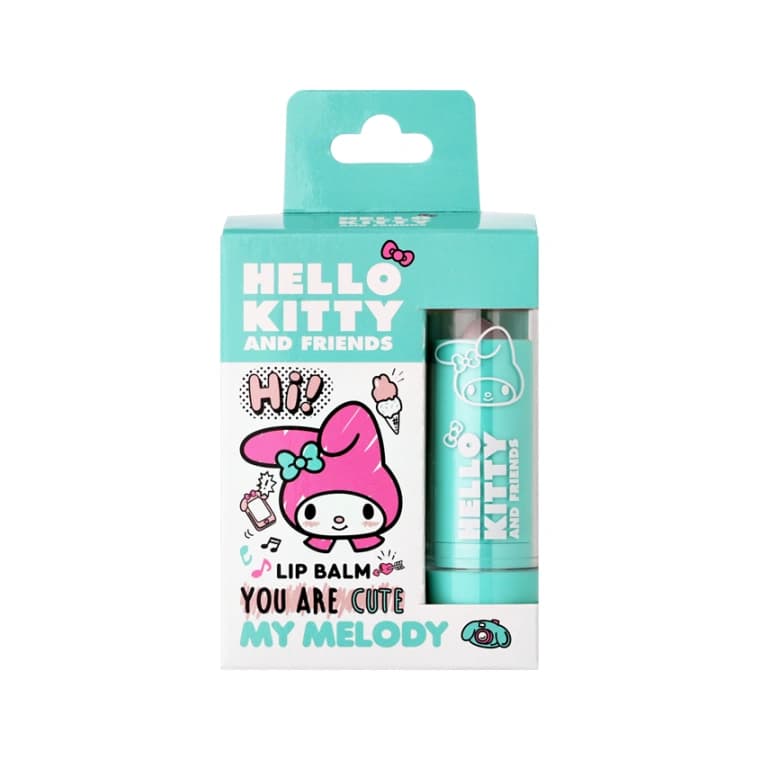 Бальзам для губ HELLO KITTY AND FRIENDS MY MELODY с розовым перламутром с сюрпризом 4,2 г