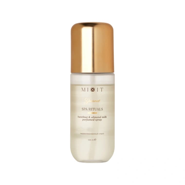Спрей для тела MIXIT SPA RITUALS GOURMET парфюмированный с ароматом фундука и миндального