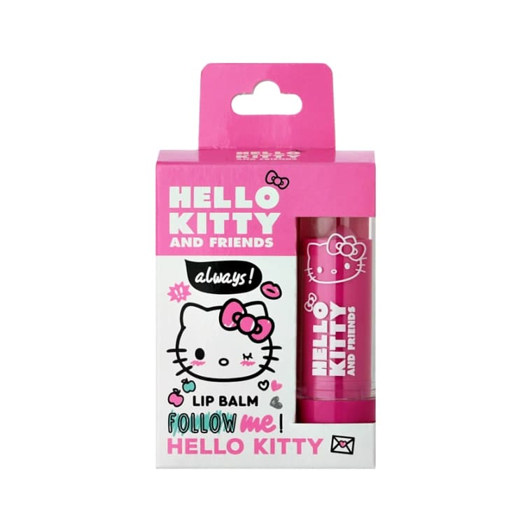 Бальзам для губ HELLO KITTY AND FRIENDS HELLO KITTY с эффектом сияния с сюрпризом 4,2 г