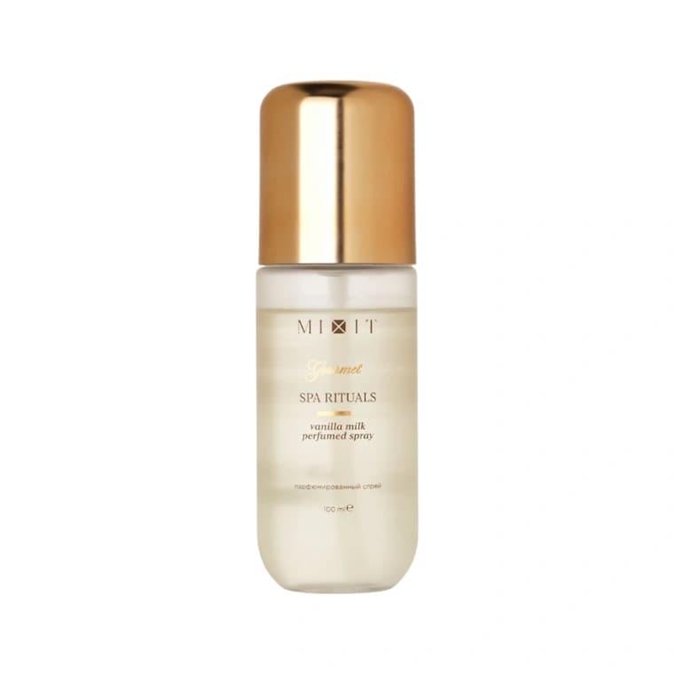 Спрей для тела MIXIT SPA RITUALS GOURMET парфюмированный с ароматом ванильного молока 100