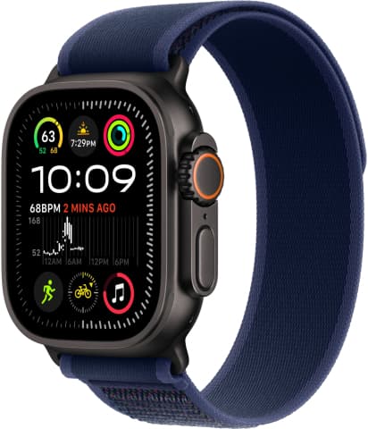 Apple Watch Ultra 2 GPS + Cellular, 49 мм, корпус черного из титана, ремешок Trail