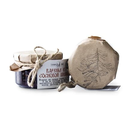 Варенье из сосновой шишки, Таежный тайник, 130 гр