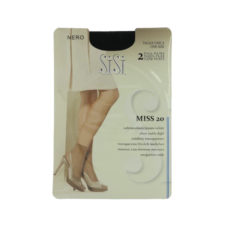Носки женские SISI MISS 20 den ( Nero)